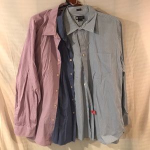 JCREW Bundle of 3 Button Down shirts.